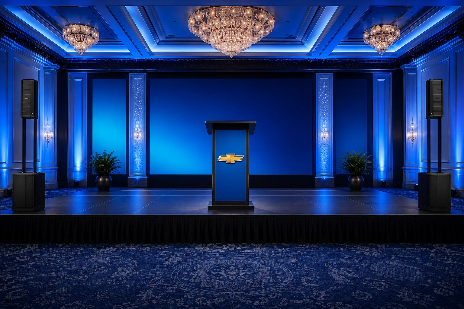 Sistema audio Bose alquiler congreso corporativo Quito